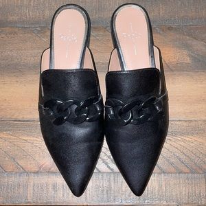 Adora Pointed Toe Mule by Linea Paola